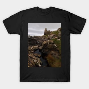 Dunure Castle and Rock Pool T-Shirt